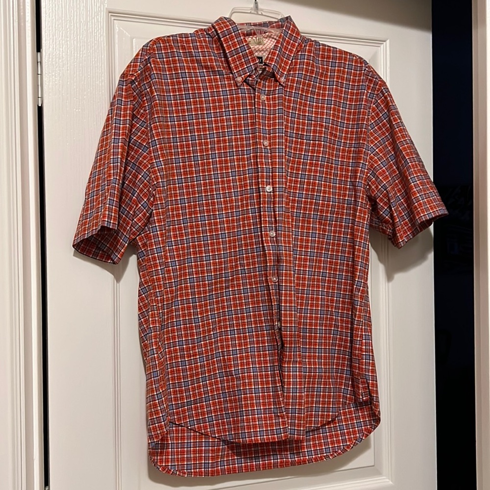 Haggar Forever New SS Button Down Shirt
